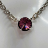 Crystal necklace "Marni" Austrian crystal Gift for her Special event Wedding jewelry Occasion Womens jewelry Unique Handcrafted necklace il fullxfull.6842581347 310b.jpg