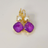 Swarovski crystal purple earrings "Piper" dangle crystal earrings Gift for her Women jewelry Special occasion Wedding bridesmaid accessory il fullxfull.6910026519 pu8a 1.jpg