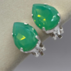 Swarovski crystal CLIP-ON earrings "Shelley" Women jewelry Special occasion Wedding bridesmaid jewelry Unique clip-on Gift for her Birthday il fullxfull.6927707661 rjij.jpg
