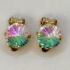 Swarovski crystal CLIP-ON earrings "Midge" Women jewelry Gift for her Birthday Special occasion Wedding bridesmaid jewelry Unique clip-on il fullxfull.6966587889 ks2k.jpg