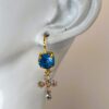 Swarovski crystal cross earrings "Esther" Austrian blue crystal Gift for pastor minister Religious jewelry Cross jewelry Handcrafted unique il fullxfull.7083808068 jhnv.jpg