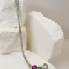 Austrian Pink and Clear Crystal Heart Necklace "Dia," Valentine Gift il fullxfull.7693658611 1w19.jpg