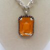 Orange Swarovski Crystal necklace "Marigold" women jewelry gift for friend il fullxfull.7849735869 hv4t.jpg