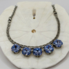 Light Tanzanite Sparkling Swarovski Crystal statement necklace "Zendaya" il fullxfull.7335633701 ecsd