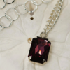 Swarovski Amethyst Luxury Crystal Necklace "Myra" il fullxfull.7801917082 ps33